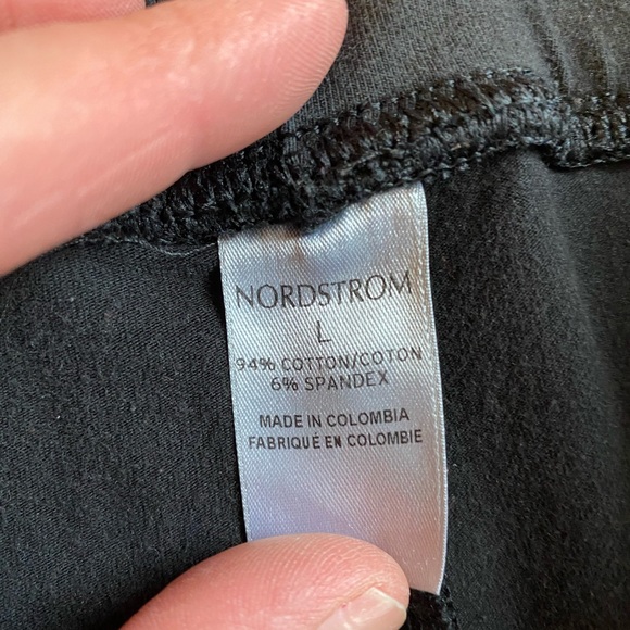 Nordstrom black leggings. Large. - Picture 2 of 3